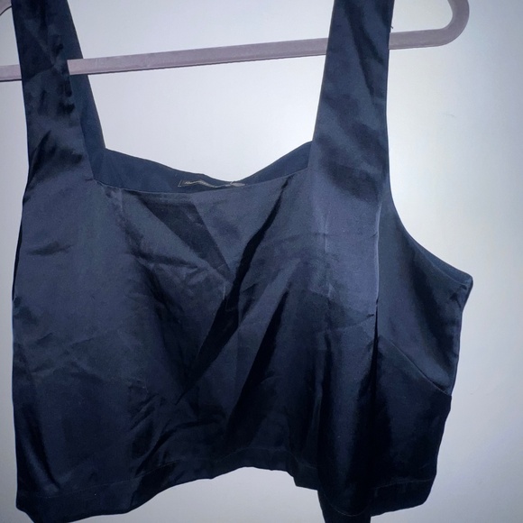 Abercrombie & Fitch Black Crop Top - Picture 5 of 6